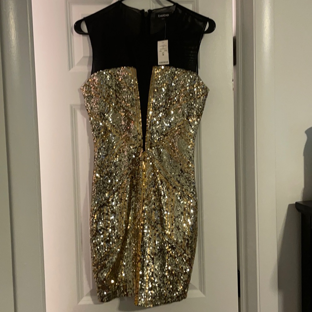 Bebe women’s dress sz med